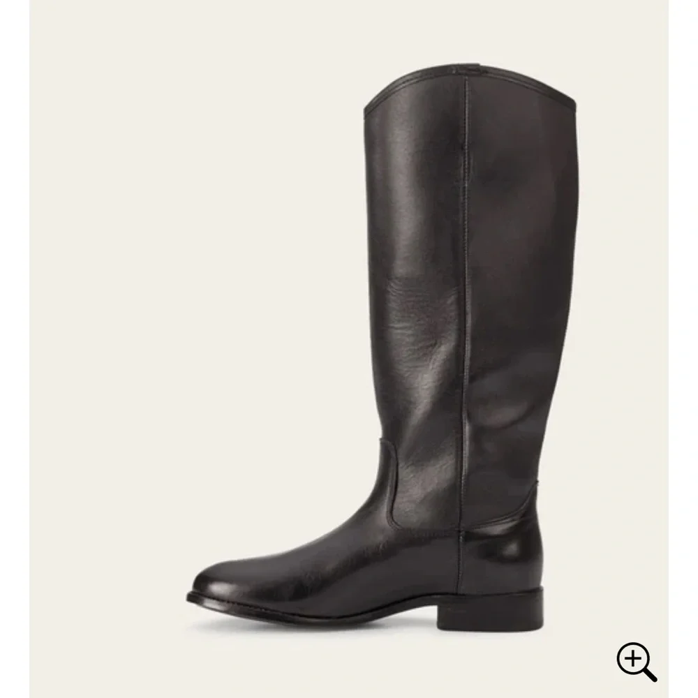 FRYE MELISSA BUTTON 2 woman’s size 8.5 B  Black